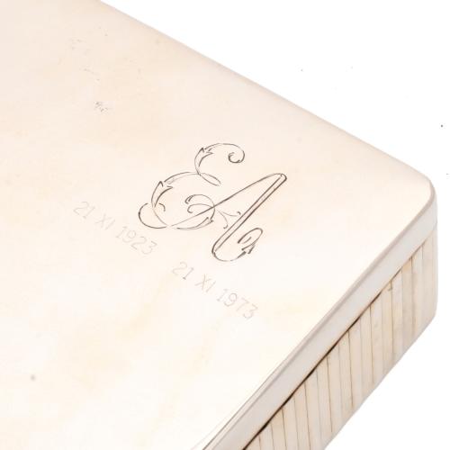 Caja tabaquera, siglo XX.