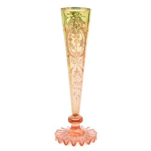 Copa en cristal, siglo XX.