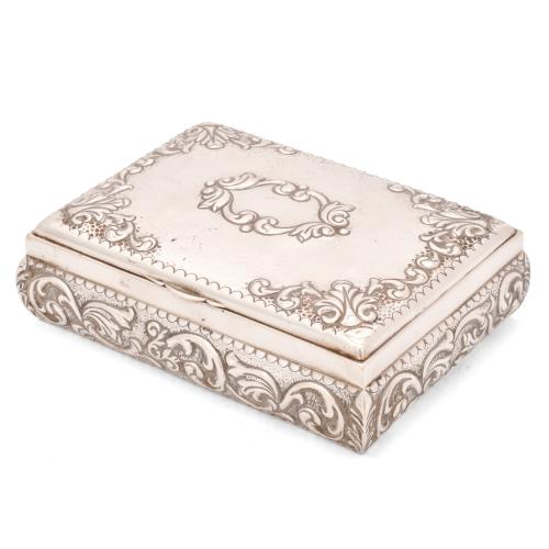 Caja tabaquera, siglo XX.