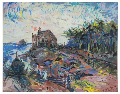 JOAN ABELLÓ (1922-2008). "VIEW OF THE CUCURUCUC".