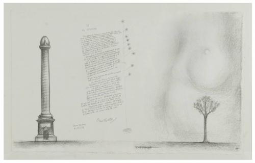 JOSÉ Mª SUBIRACHS (1927). Camilo José Cela (1916-2002). 