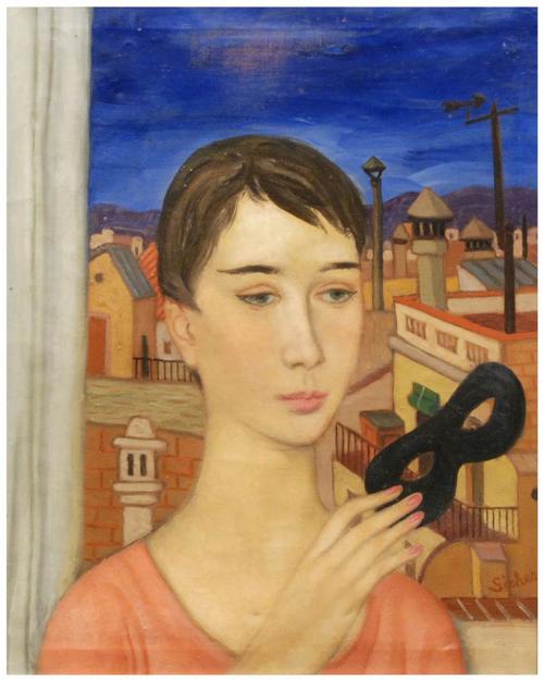 ALEXANDRE SICHES (1921-2009). "Joven".