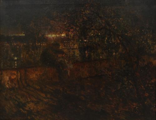 LLUÍS GRANER (1863-1929), París, Óleo sobre lienzo