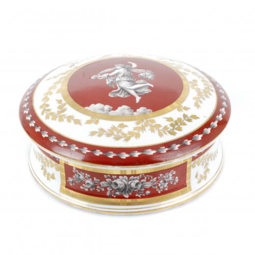 CAJA-JOYERO DE CAPODIMONTE, SIGLO XX