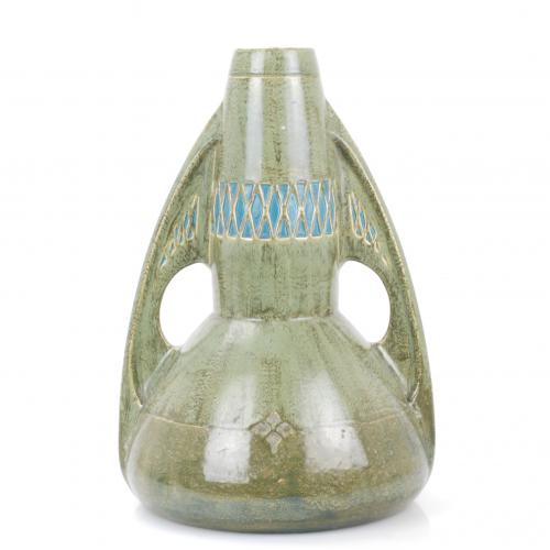 JARRÓN AUSTRÍACO ART DÉCO, CIRCA 1930