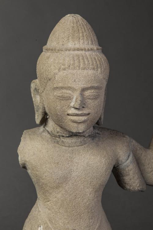 "SHIVA", ESCULTURA CAMBOYANA, DE KHMER, BAPHUON, SIGLO XI